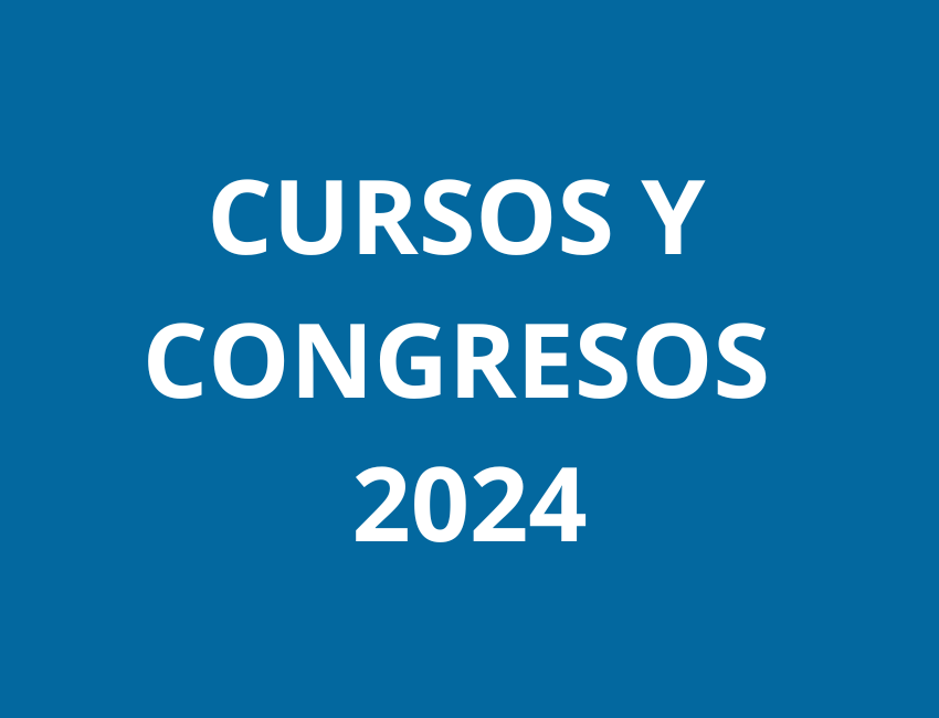 Cursos, congresos y actividades 2024
